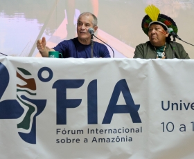 Abertura do 4º Fórum Internacional sobre a Amazônia. 10/06/2025. Foto: Beto Monteiro/Ascom UnB